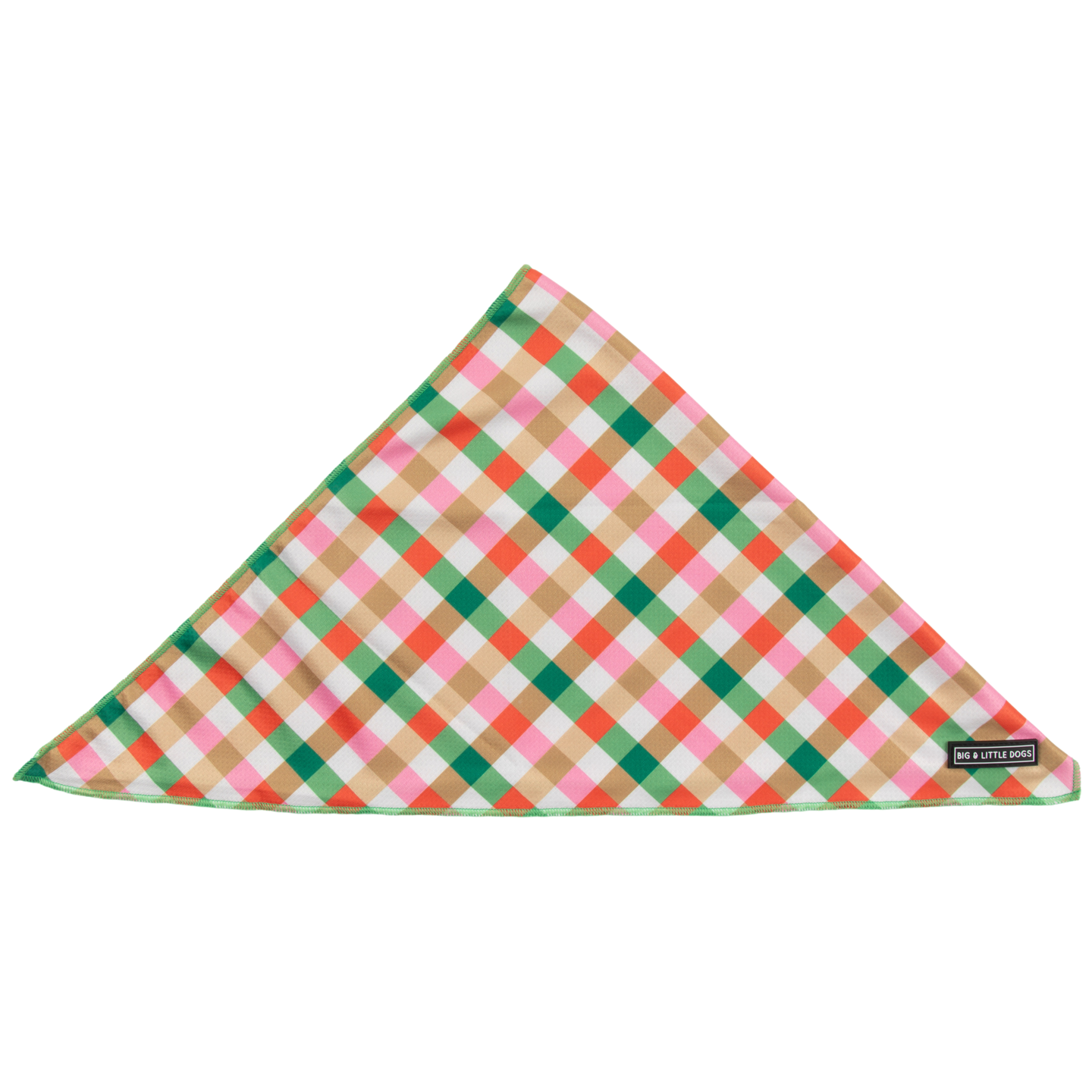 DOG BANDANA: Candy Lane Plaid