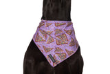 DOG BANDANA: Purple Fairy Bread