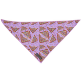 DOG BANDANA: Purple Fairy Bread