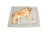 Dog Pet Bed Luxurious Boucle Cover Salt and Pepper