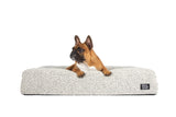 Dog Pet Bed Luxurious Boucle Cover Salt and Pepper