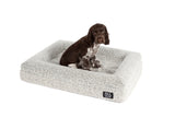 Dog Pet Bed Luxurious Boucle Cover Salt and PepperDog Pet Bed Luxurious Boucle Cover Salt and Pepper