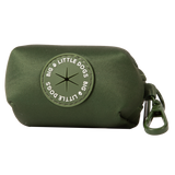 DOG POOP BAG HOLDER: Olive