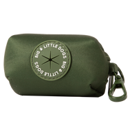 DOG POOP BAG HOLDER: Olive