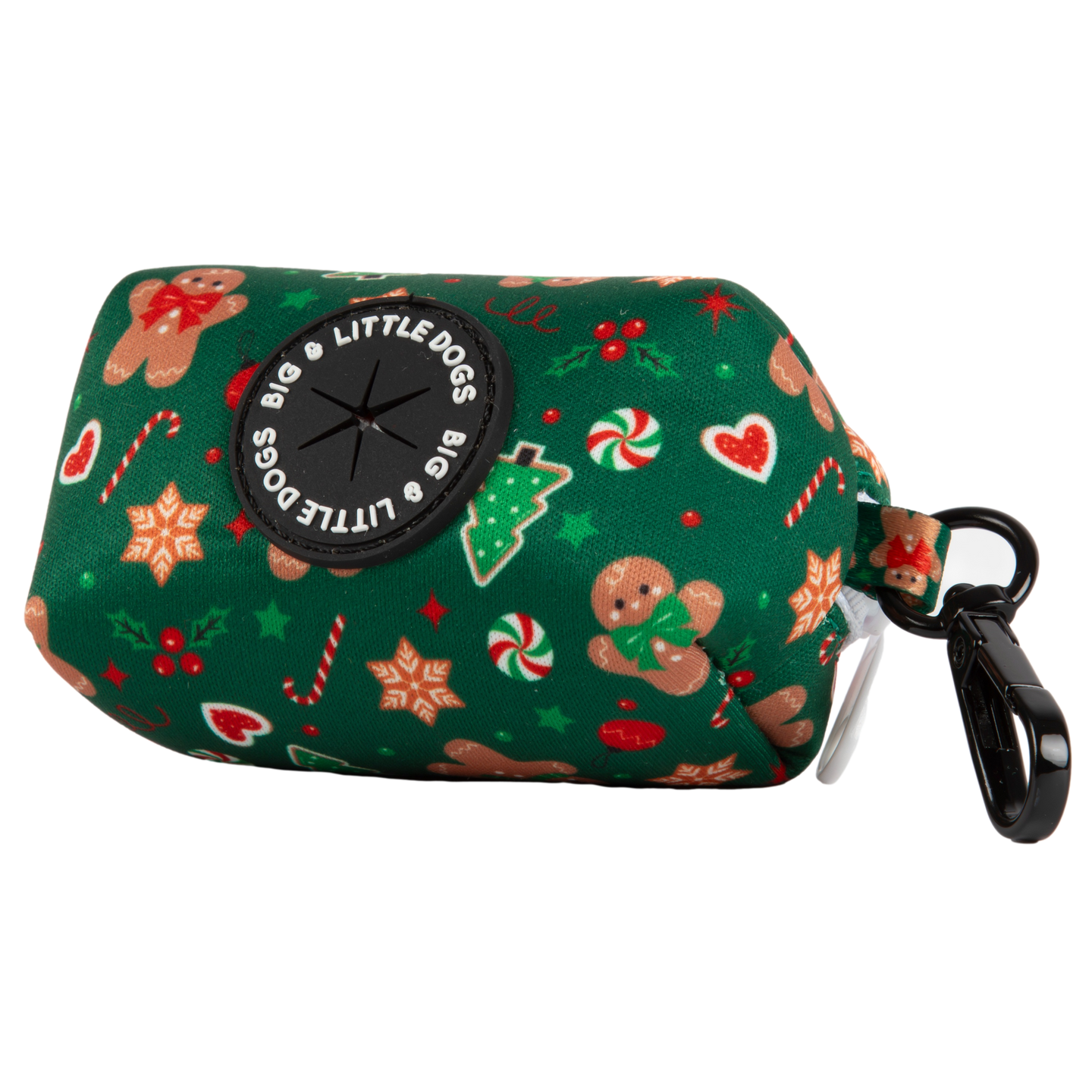 DOG POOP BAG HOLDER: Gingerbread Cutie
