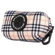 DOG POOP BAG HOLDER: Nova Plaid