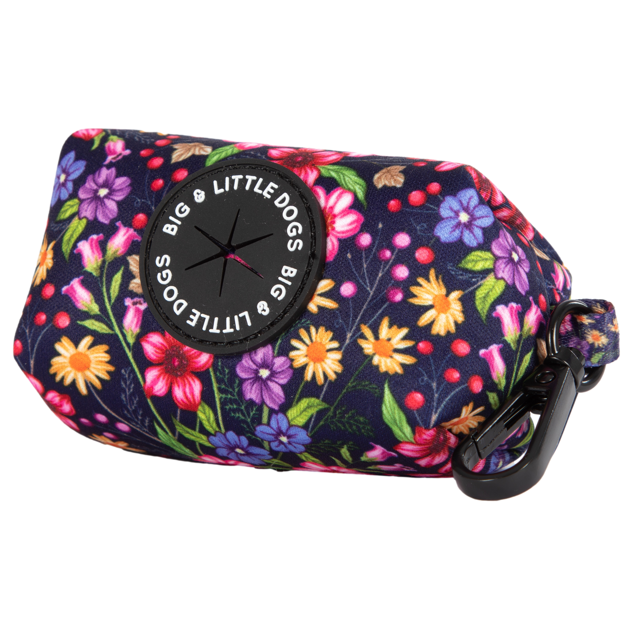 DOG POOP BAG HOLDER: Petal Paradise