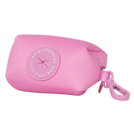 DOG POOP BAG HOLDER: Pink