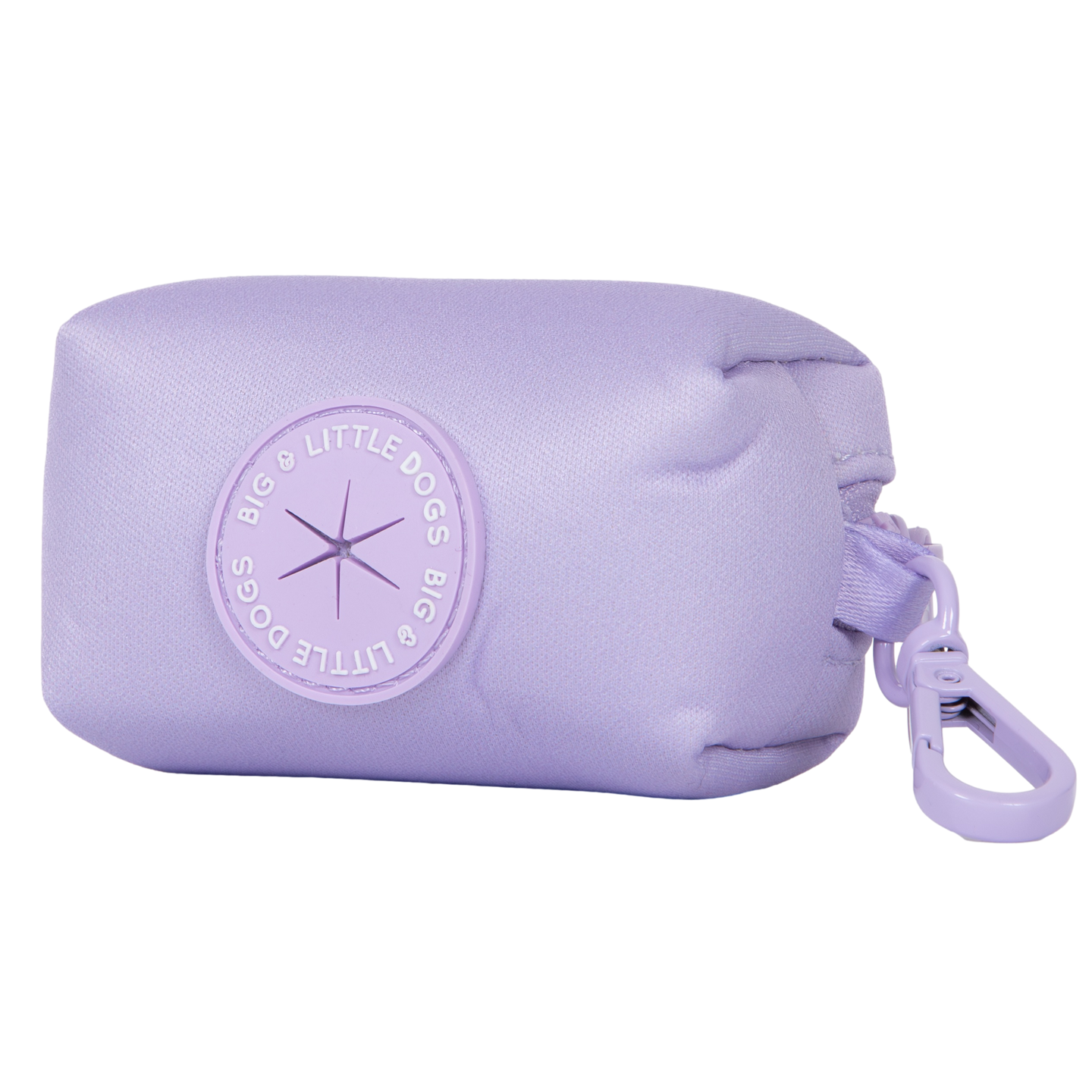 DOG POOP BAG HOLDER: Purple