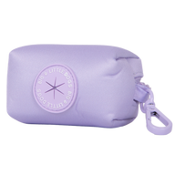 DOG POOP BAG HOLDER: Purple