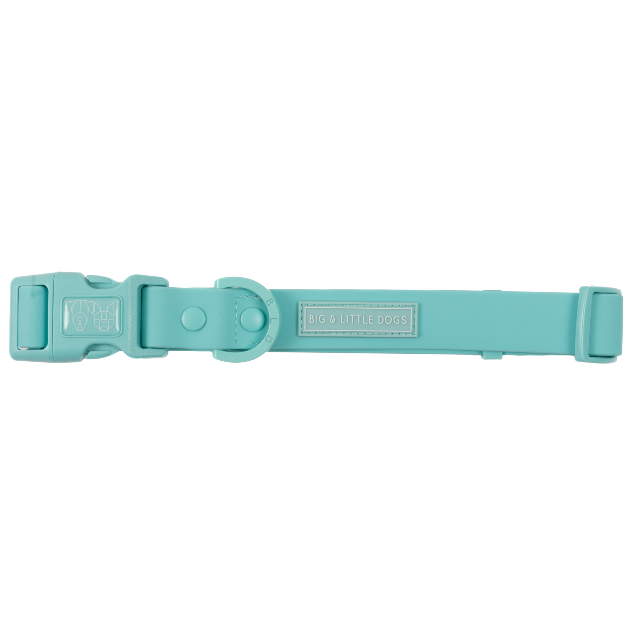 DOG WATERPROOF COLLAR: Aqua