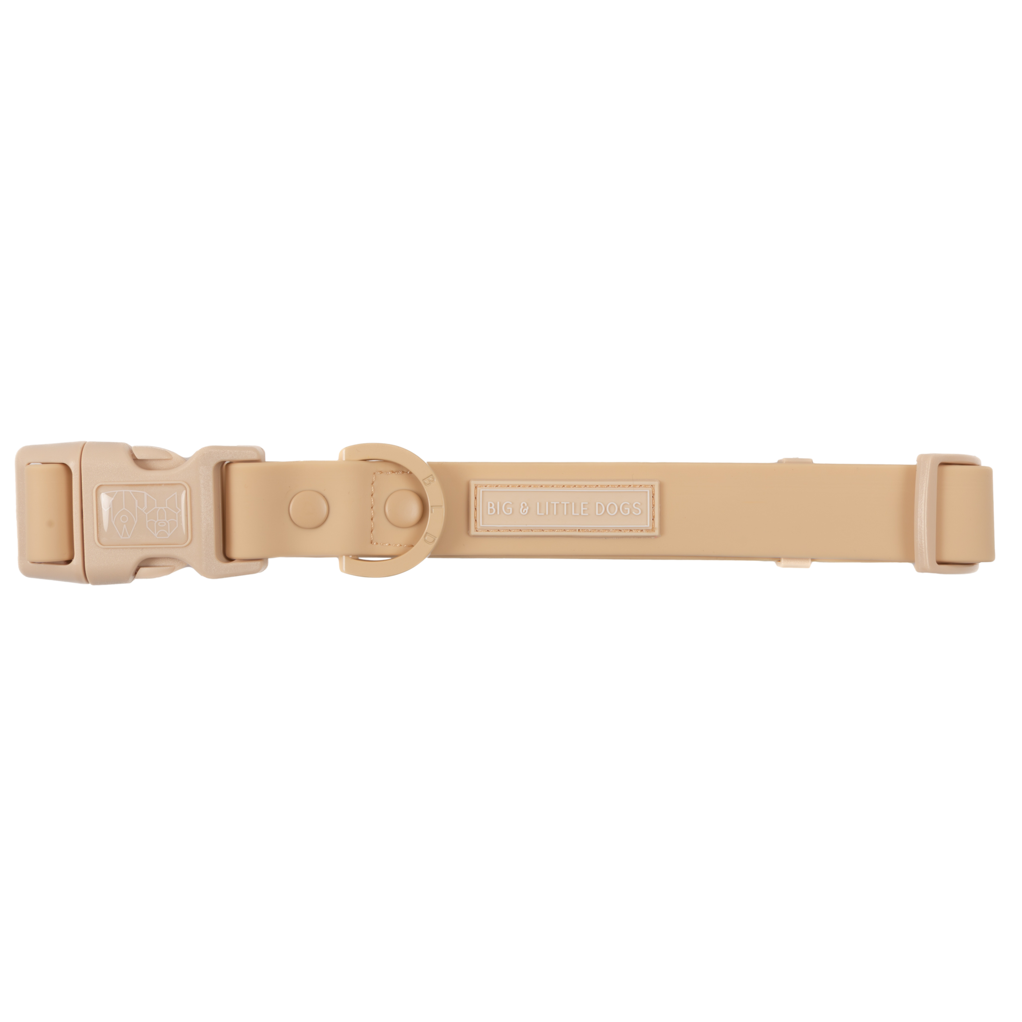 DOG WATERPROOF COLLAR: Beige