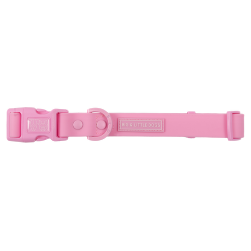 DOG WATERPROOF COLLAR: Pink