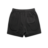 BLD LIFESTYLE CLUB TRACK SHORTS (Unisex Sizing): Faded Black