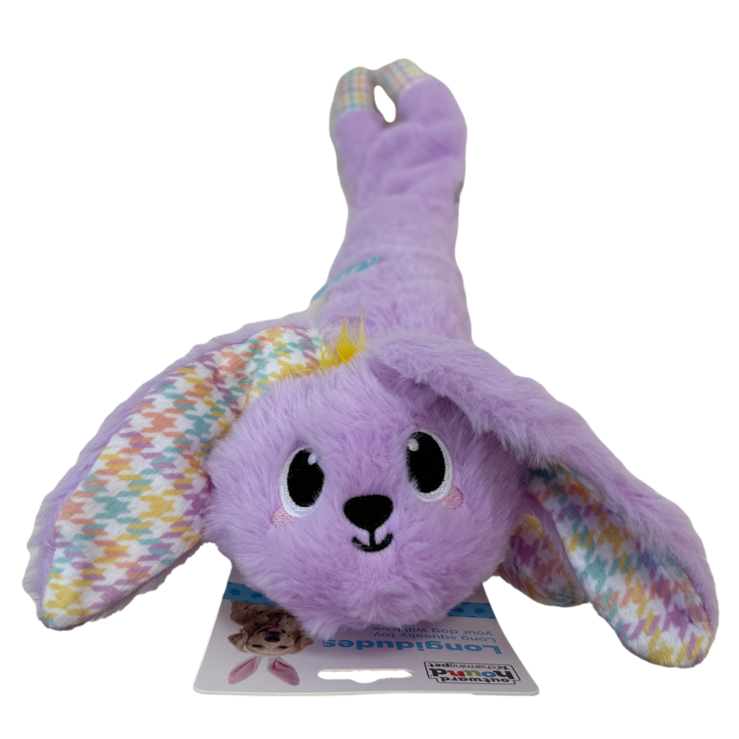 Outward Hound: Longidudes Plush Dog Toy - Bunny