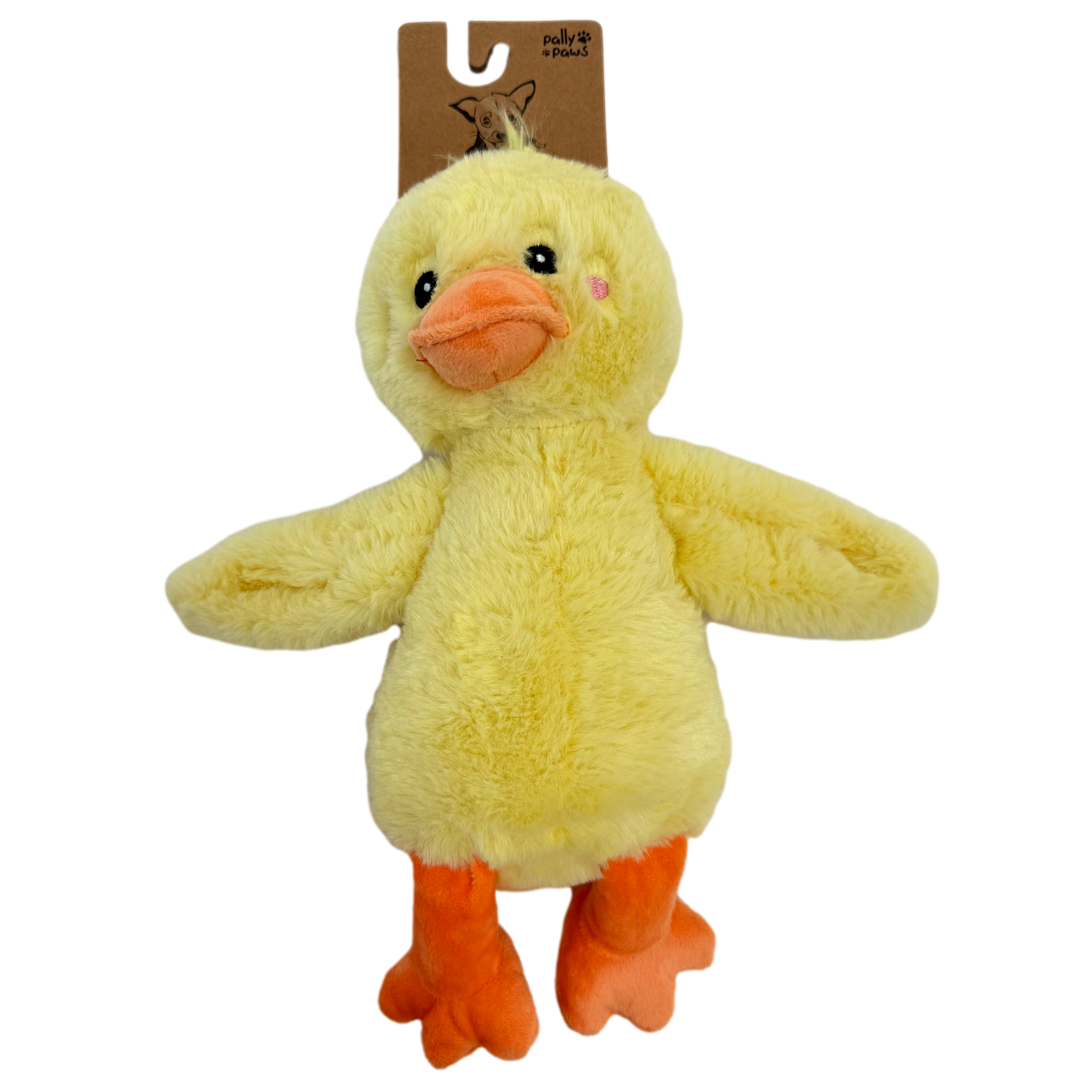 Pally Paws: Yellow Easter Duck Plush Dog Toy