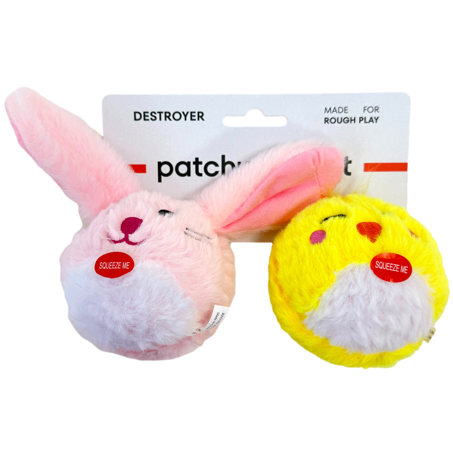 Patchworkpet: Pricklet Duo Chick & Bunny