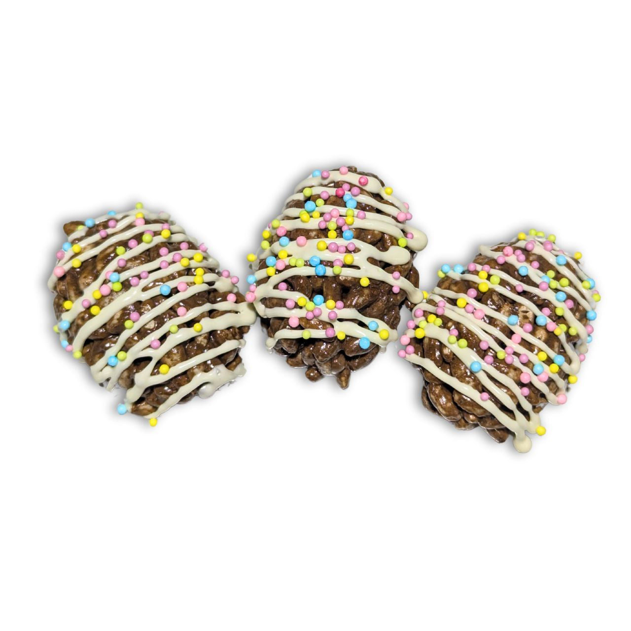 DOG TREATS | Huds and Toke: Carob Easter Egg Crispies | 3 Pce