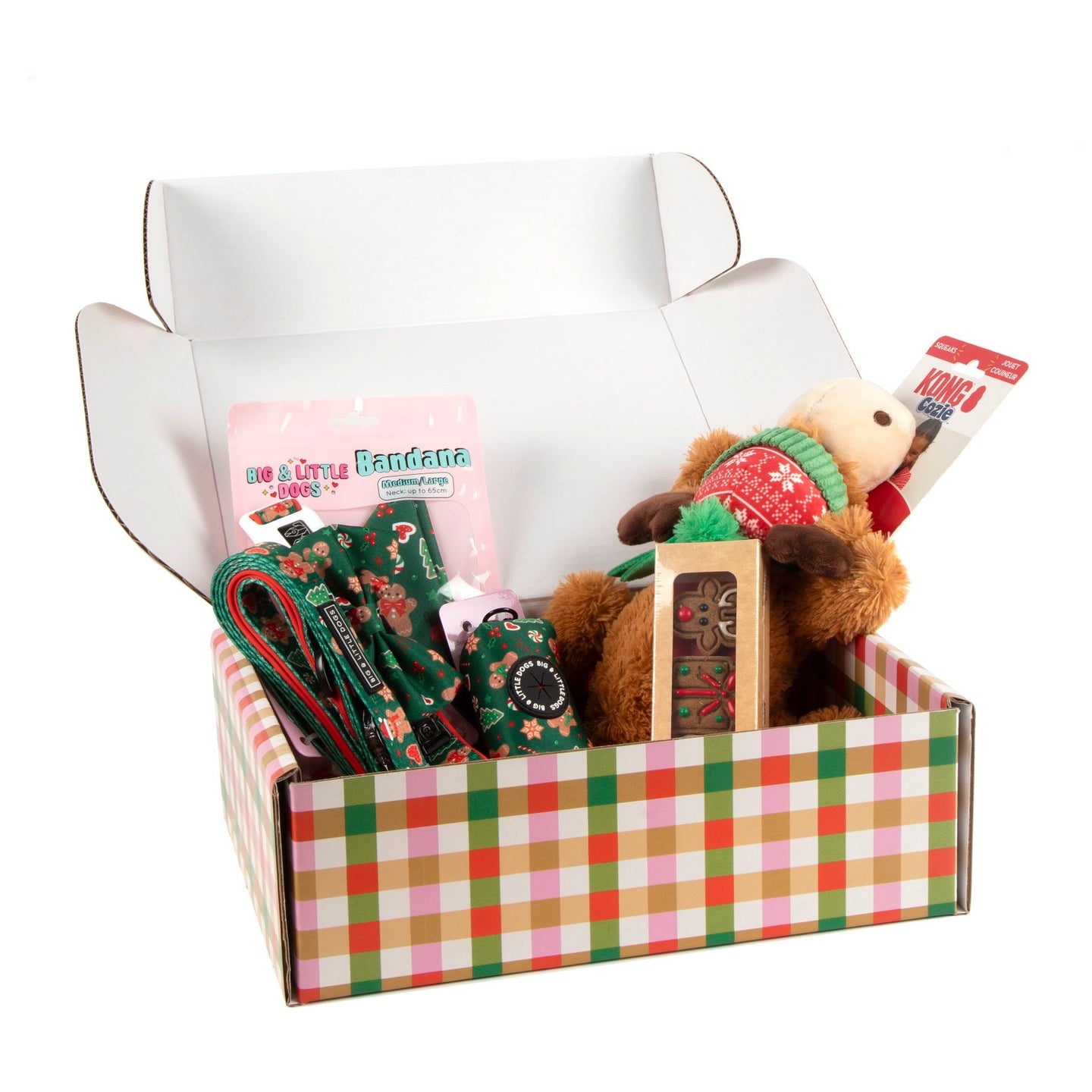 CHRISTMAS EXTRAVAGANZA BOX: "Gingerbread Cutie" Collar Only