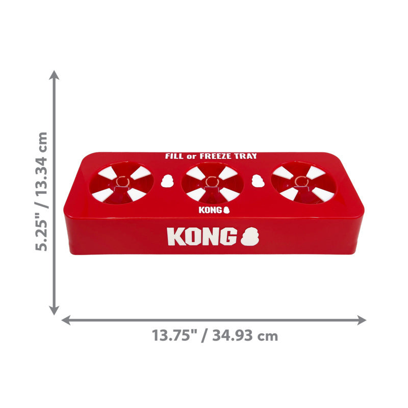 KONG: Fill & Freeze Tray for Classic & Extreme Kong Dog Toys