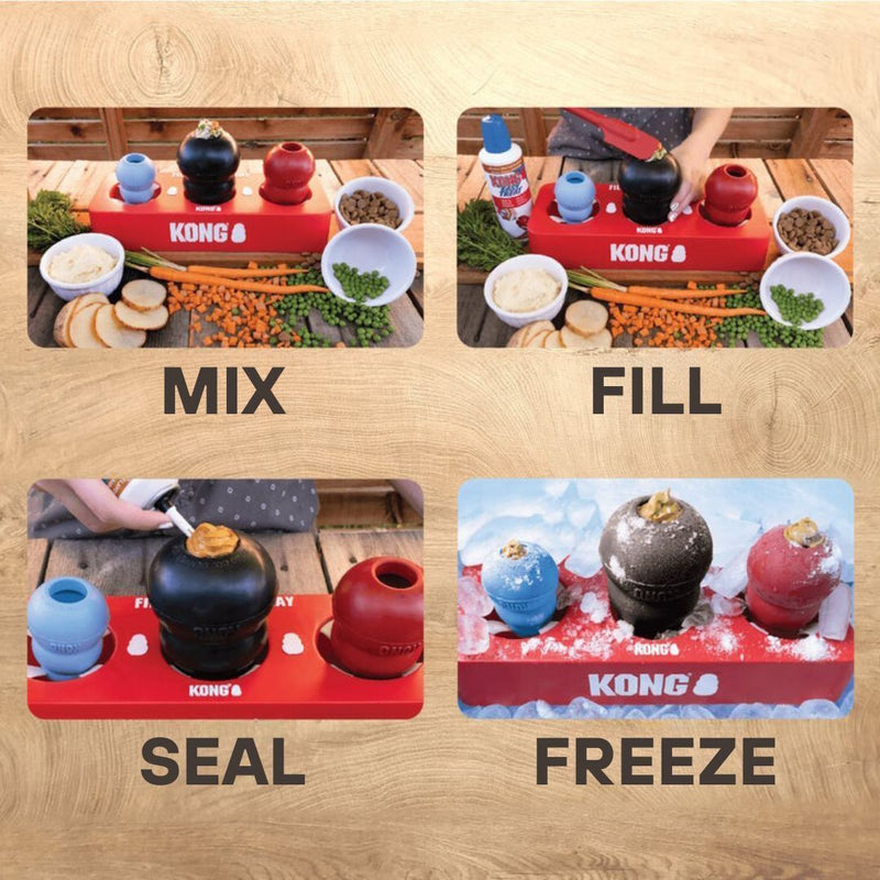 KONG: Fill & Freeze Tray for Classic & Extreme Kong Dog Toys (NEW)