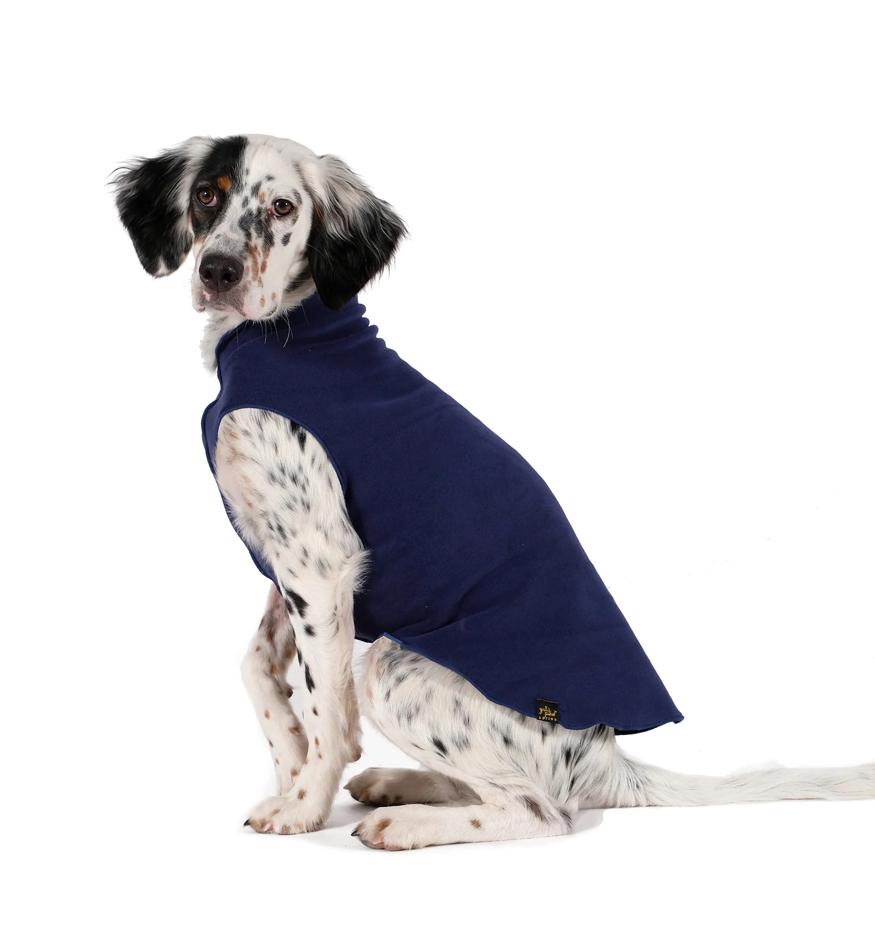 Goldpaw: DOG STRETCH FLEECE | Navy