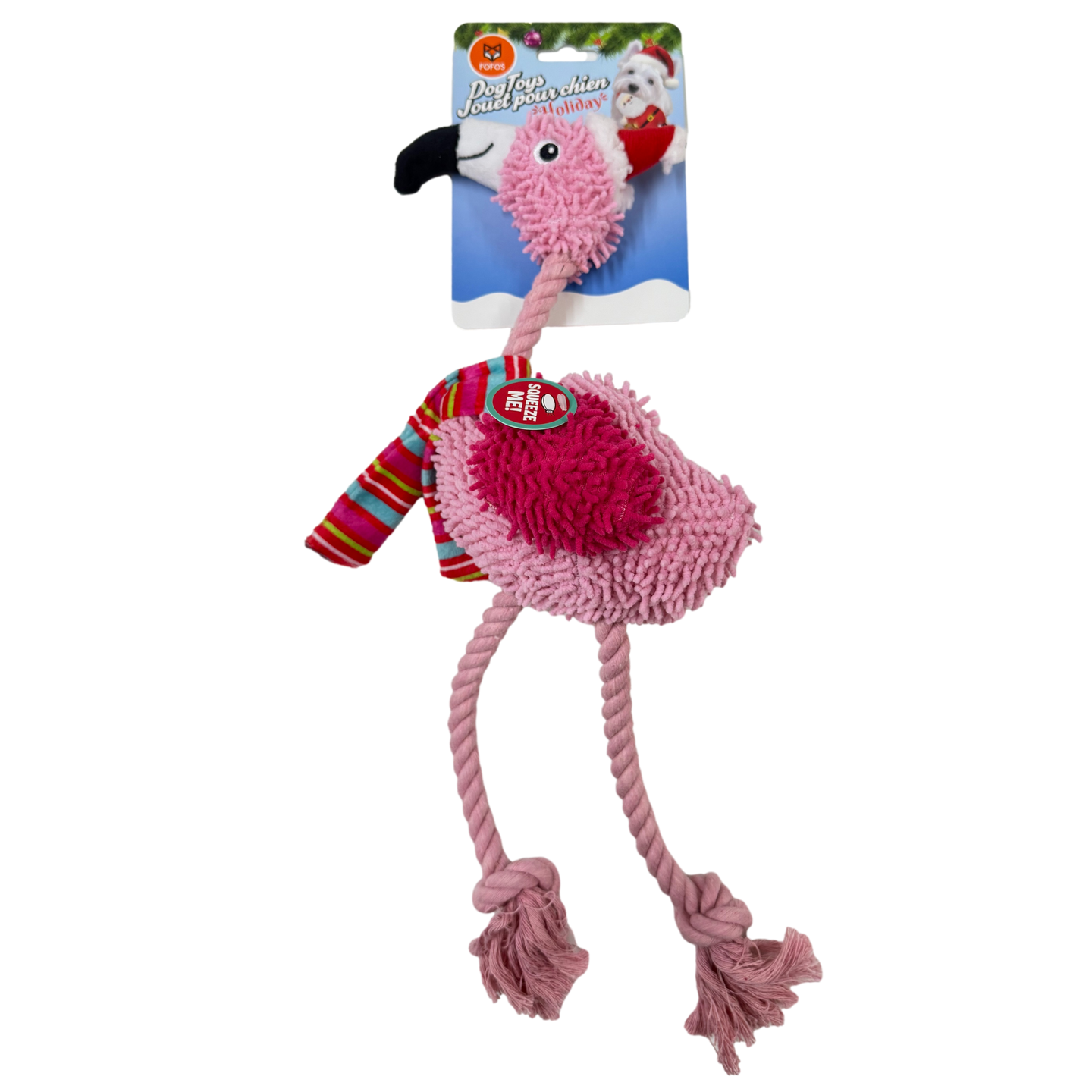 Fofos: Pink Holiday Tough Flamingo