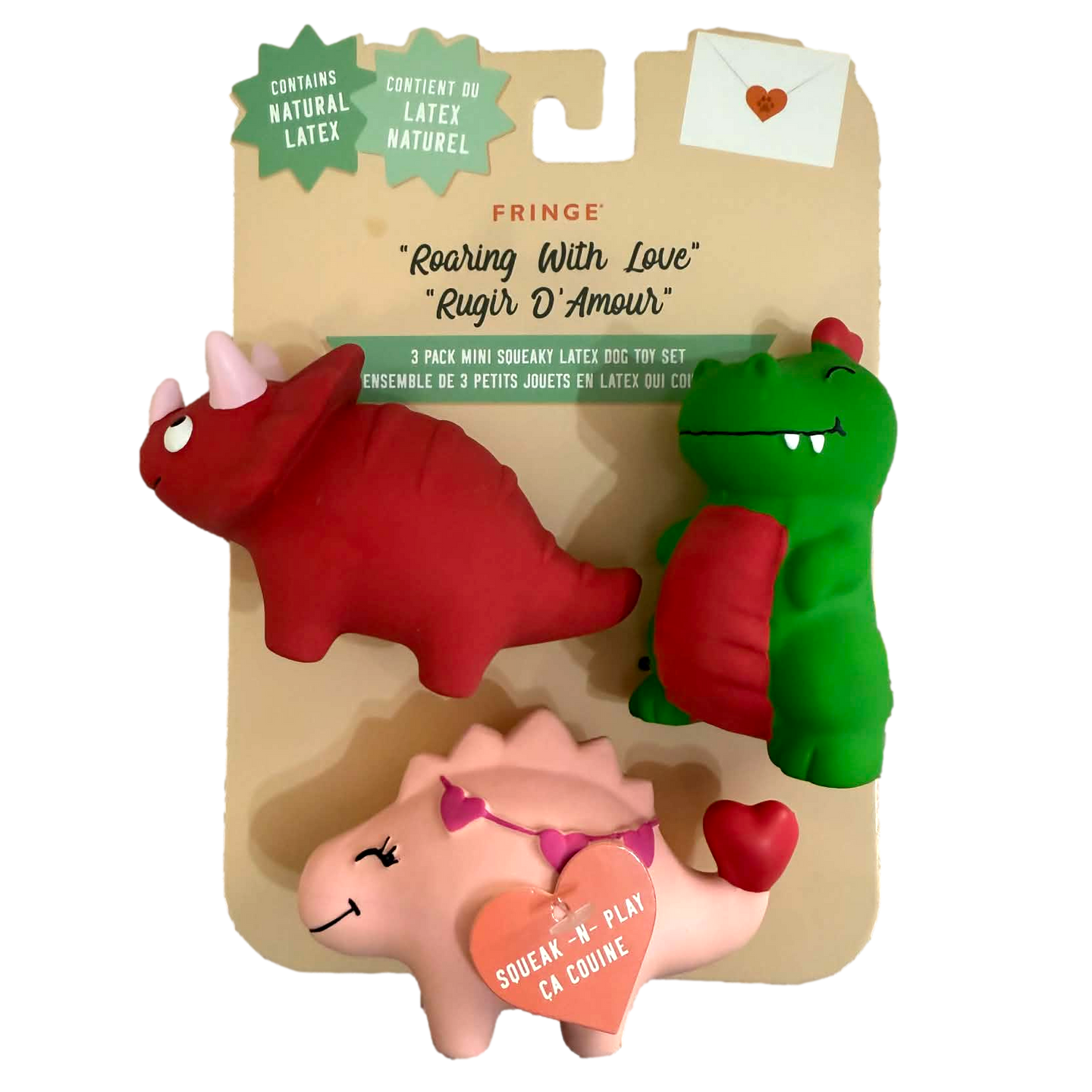 Fringe Studio: Roaring With Love (Latex Toys) 3PK