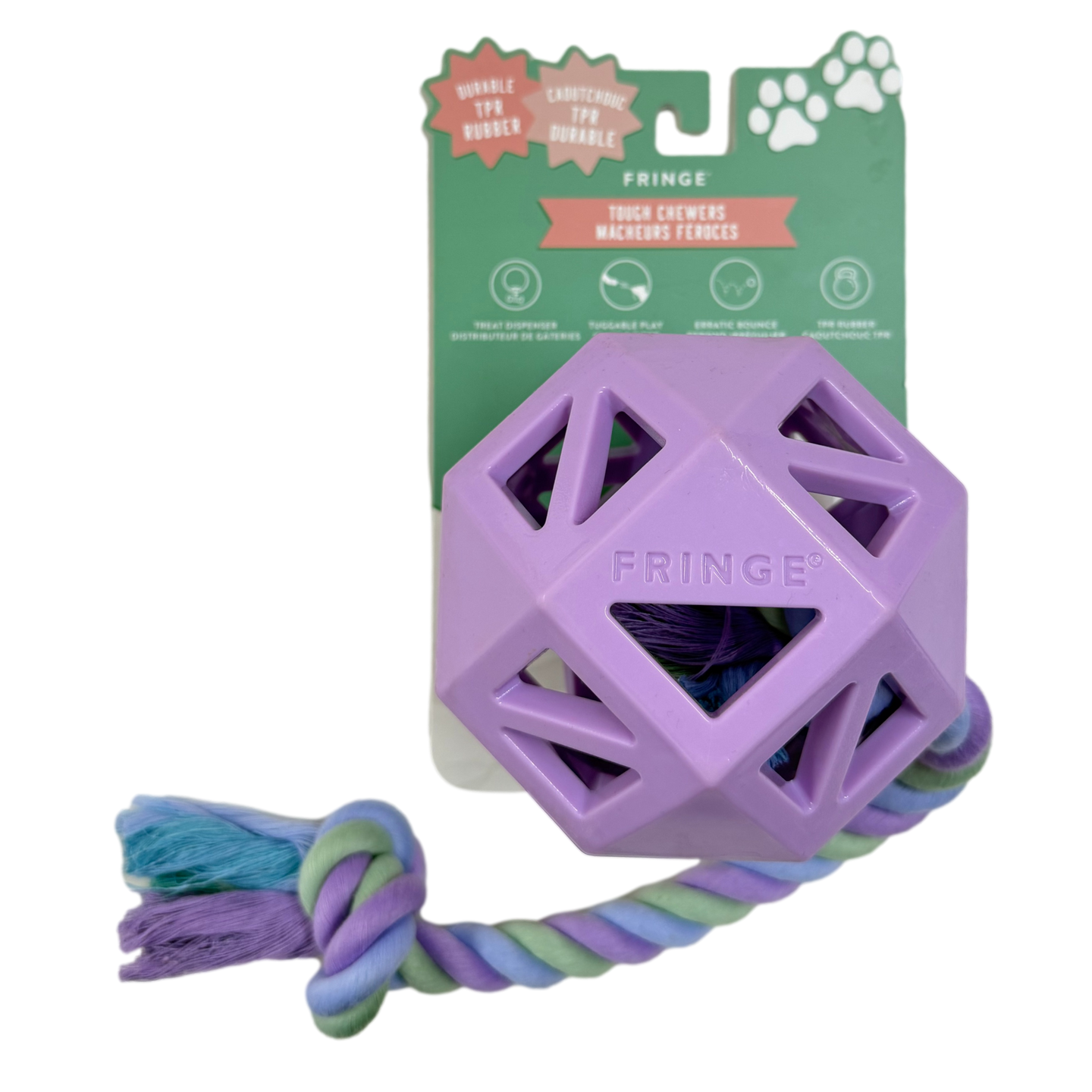 Fringe Studio: Tough Chew-ers - Pull & Roll | Purple