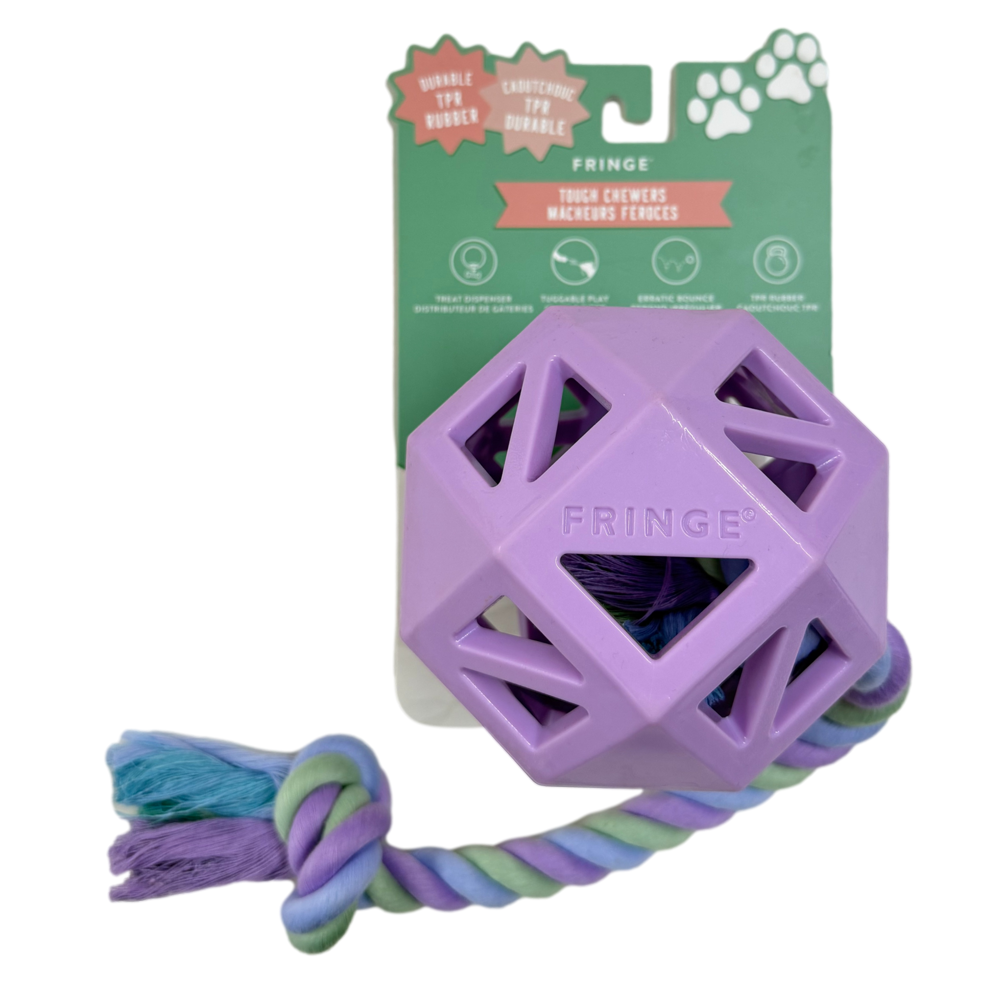 Fringe Studio: Tough Chew-ers - Pull & Roll | Purple