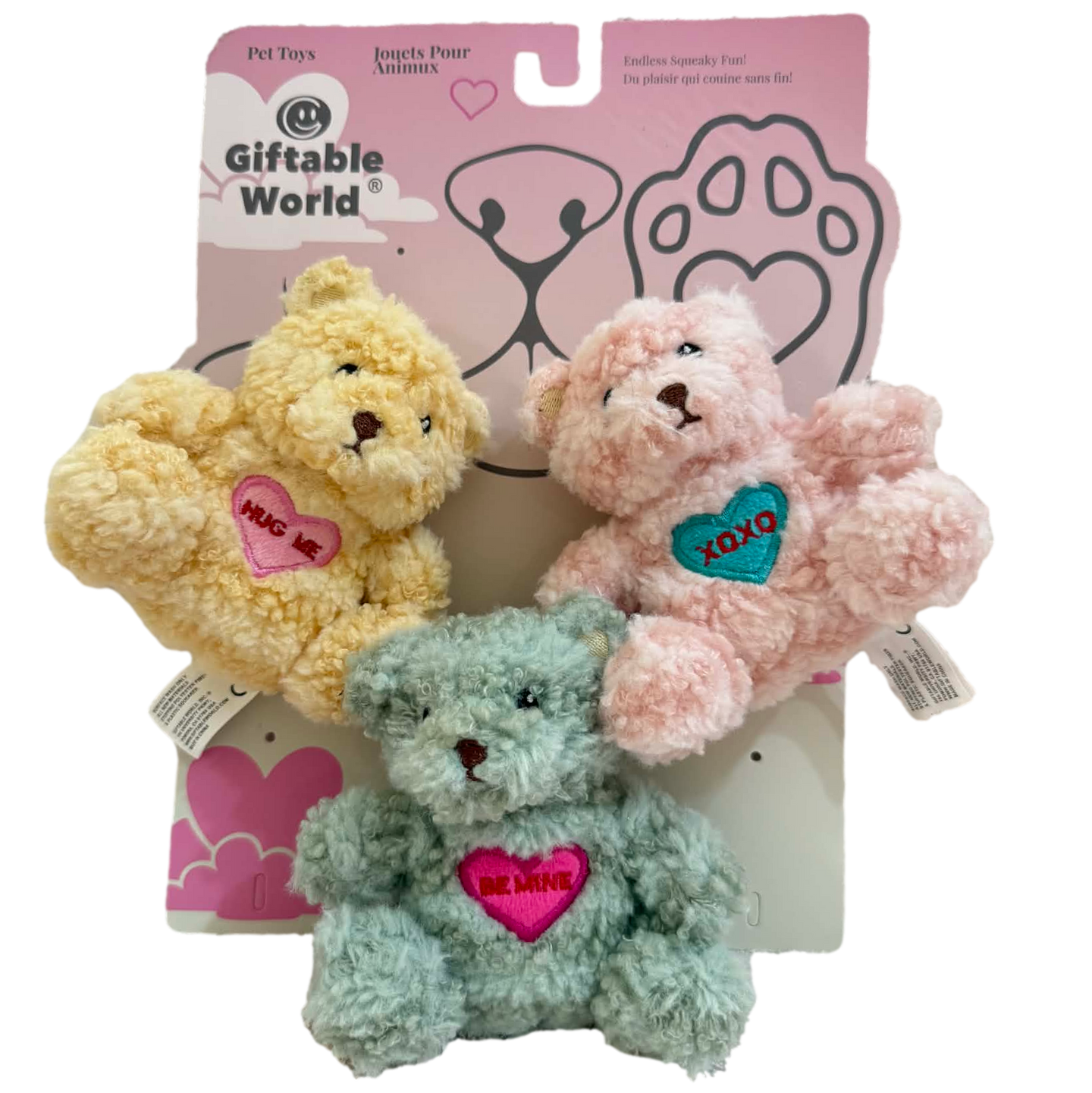 Giftable World: 4.5" Bear Hugs - 3 Pack
