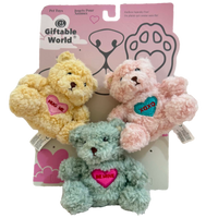 Giftable World: 4.5" Bear Hugs - 3 Pack