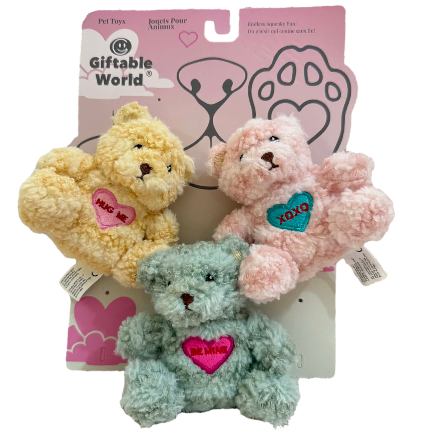 Giftable World: 4.5" Bear Hugs - 3 Pack