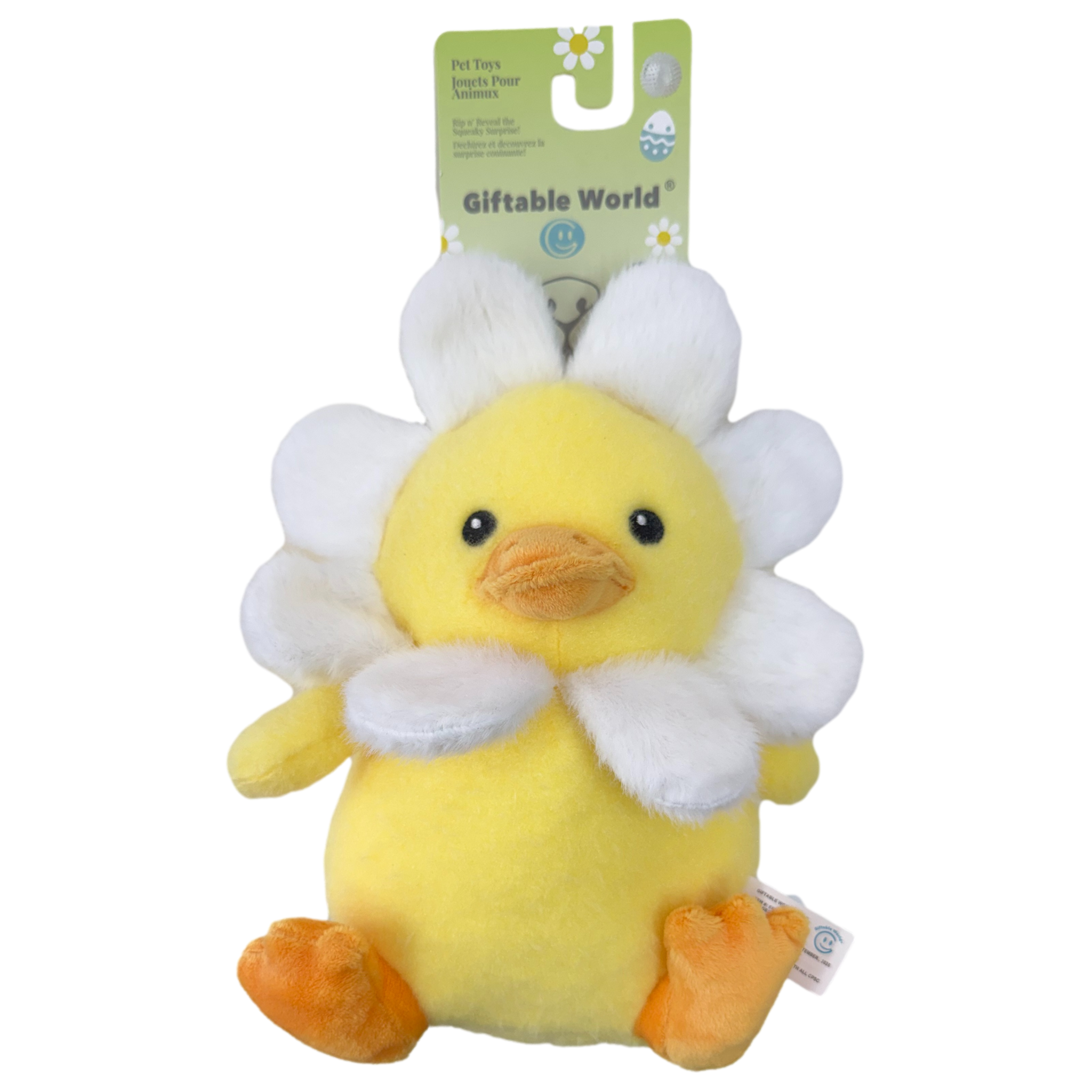 Giftable World: 8" Daisy Mae with Squeaker Ball