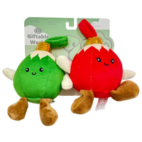 Giftable World: Retro Christmas Ornament's Dog Toy