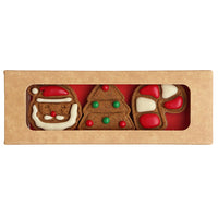 DOG TREATS | Golden BARKery: Christmas Tree Santa Candy Cane TRIO