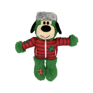 KONG: Christmas Holiday Wild Knots Bear Red & Green (Small/Medium)