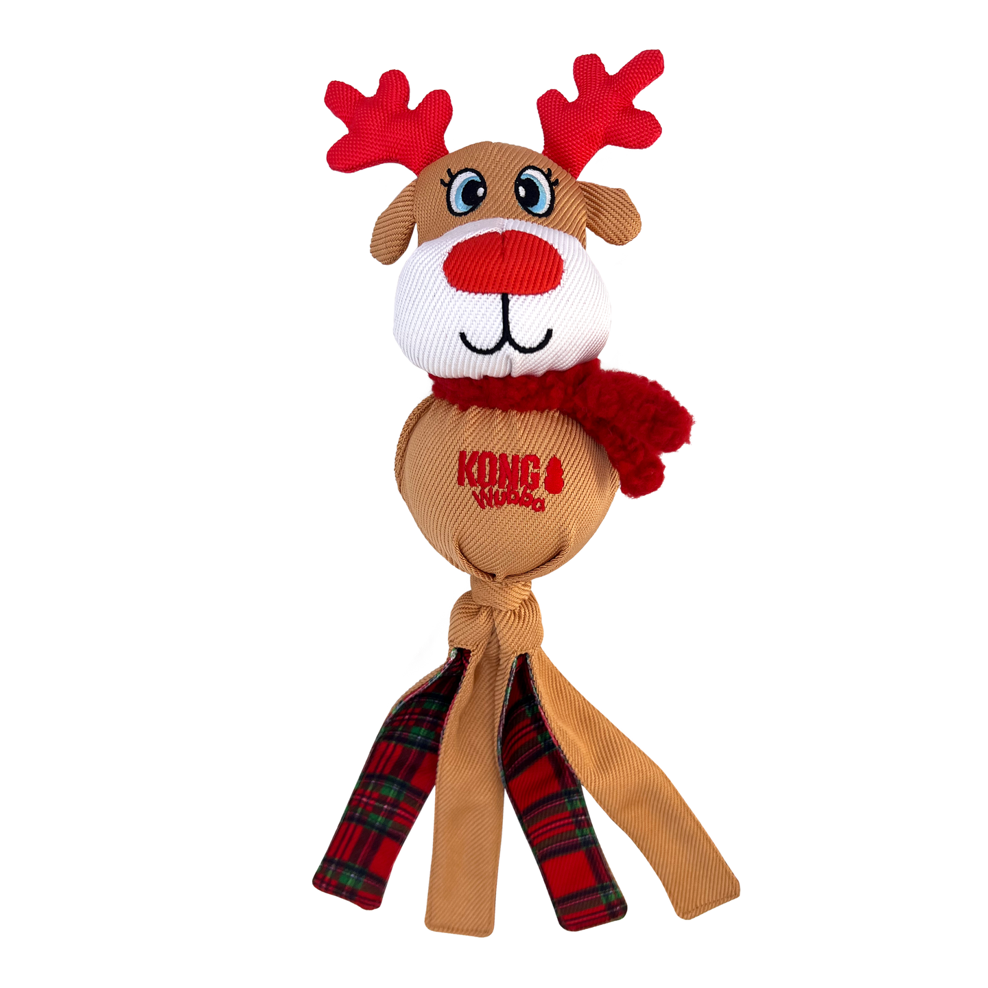 KONG: Christmas Holiday Wubba Large - Reindeer (NEW)