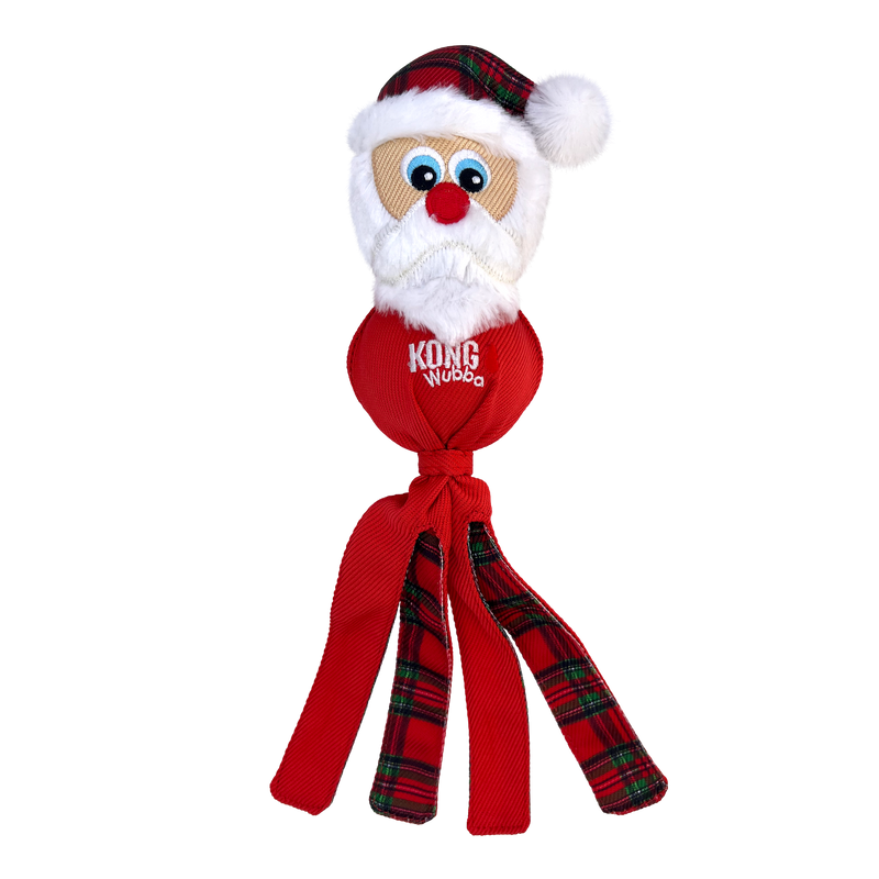 KONG: Christmas Holiday Wubba Large - Santa (NEW)