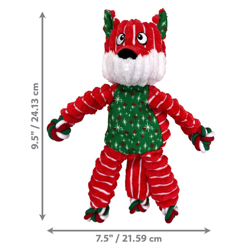 KONG: Holidays Floppy Knots Fox S/M (NEW)