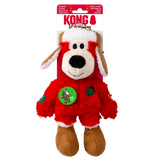 KONG: Holiday Wild Knots Bear Red M/L