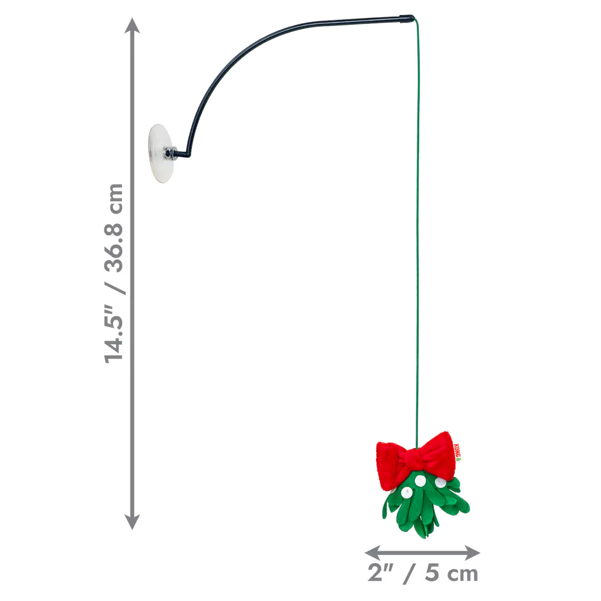 KONG (CAT): Holiday Connects Window Mistletoe