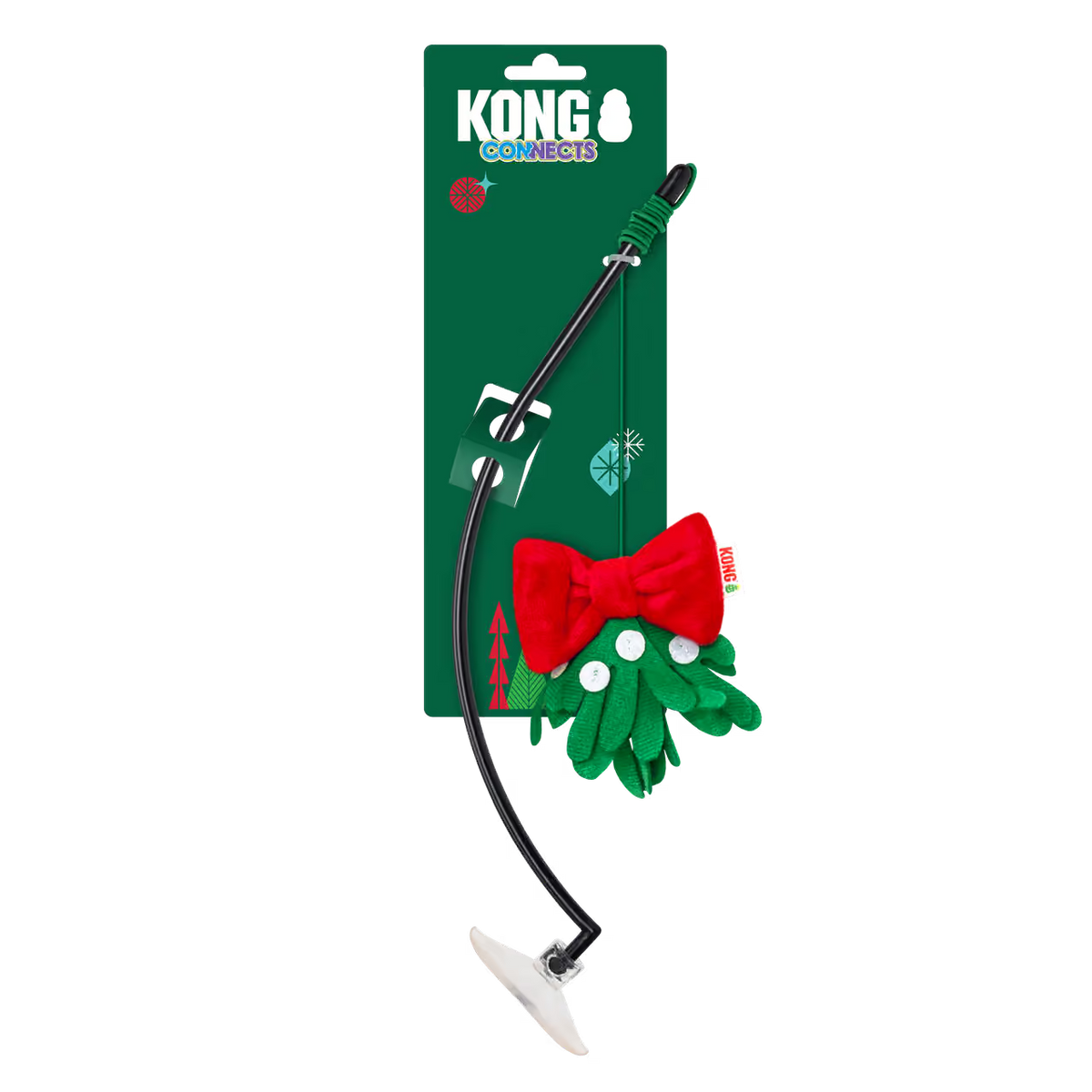KONG (CAT): Holiday Connects Window Mistletoe
