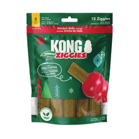 KONG: Ziggies Enhanced Holiday Spice Dental Treats - Small