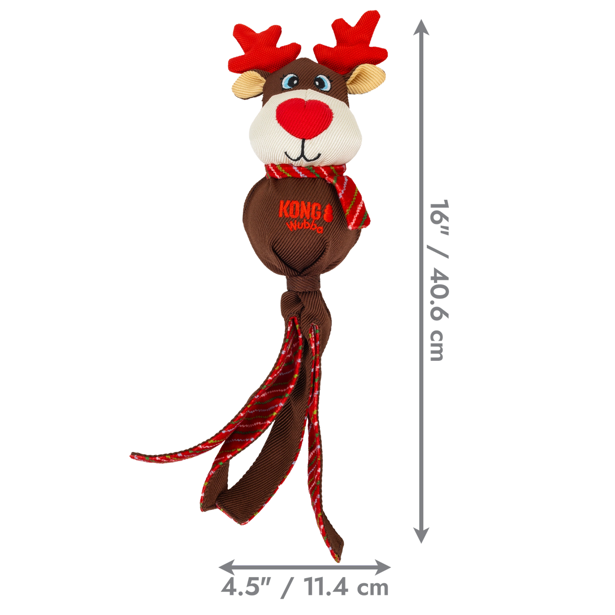 KONG: Holiday Wubba Reindeer - Large