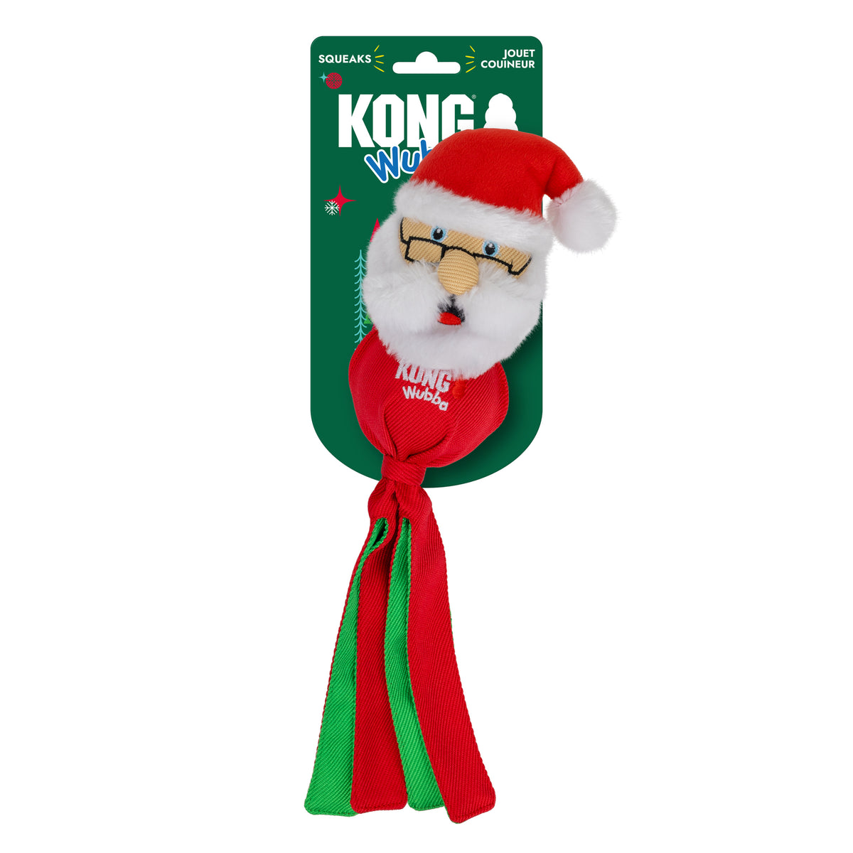 KONG: Holiday Wubba Santa - Large