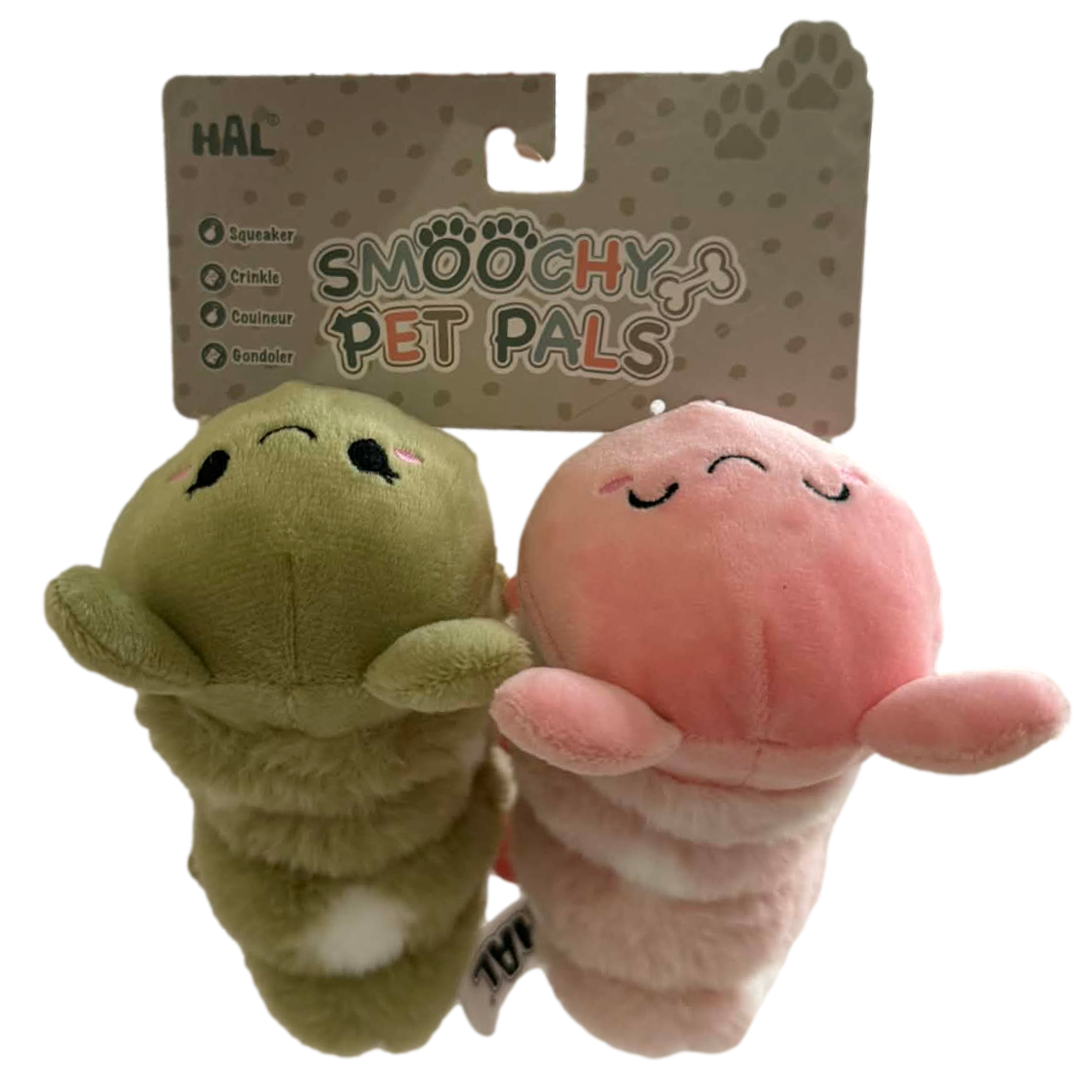 HAL: Smoochy Pet Pals  - Caterpillar (2 Pack)