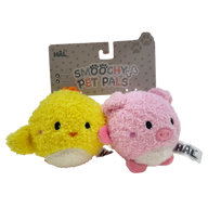 HAL: Smoochy Pet Pals  - Chick & Piglet Balls (2 Pack)