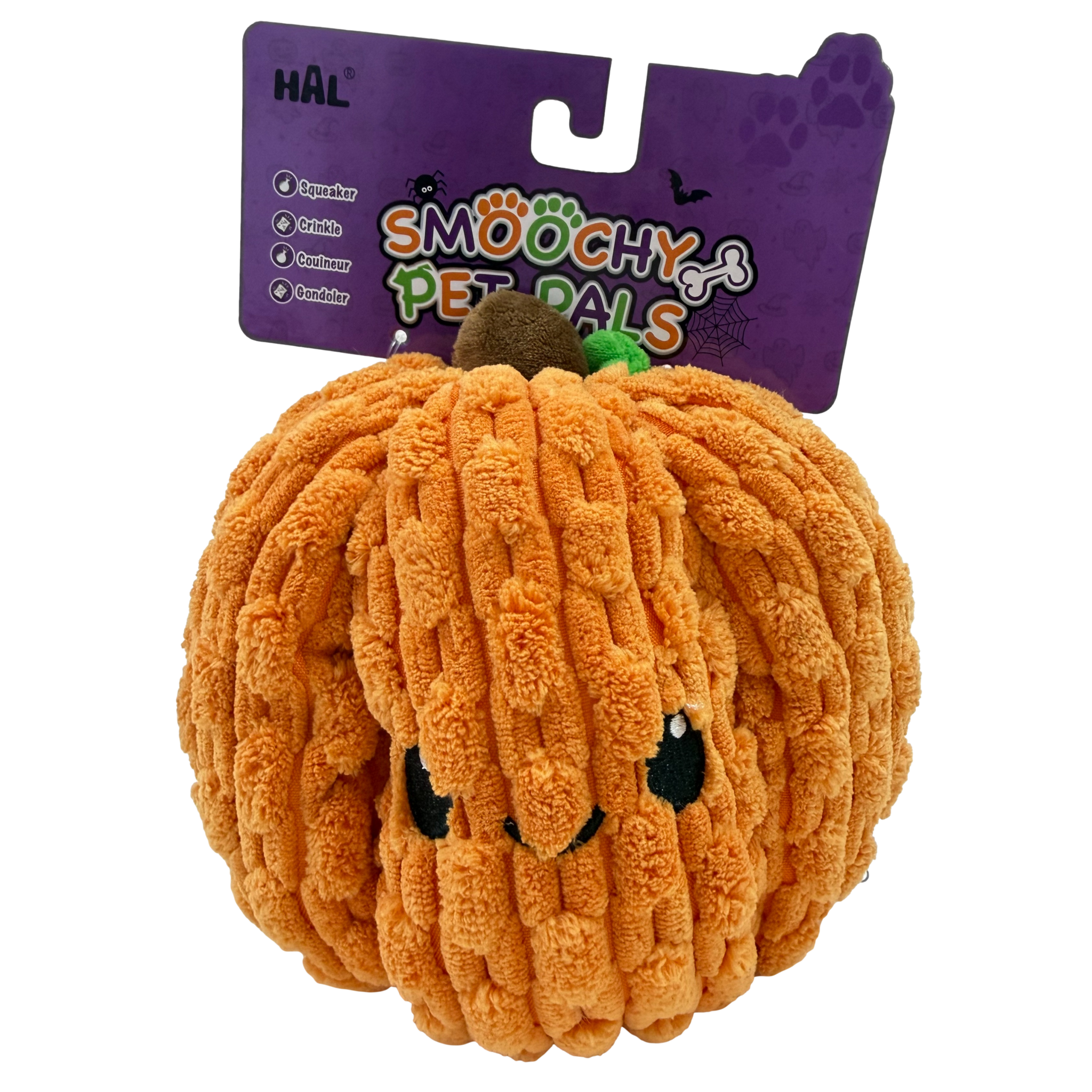 HAL: Smoochy Pet Pals  - Crinkle Pumpkin