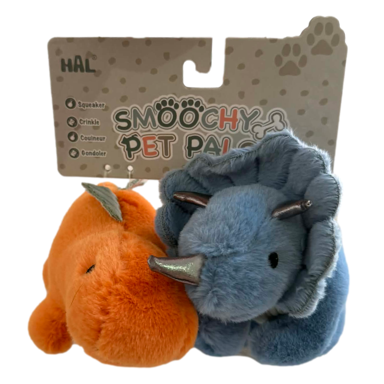 HAL: Smoochy Pet Pals  - Dinosaur (2 Pack)